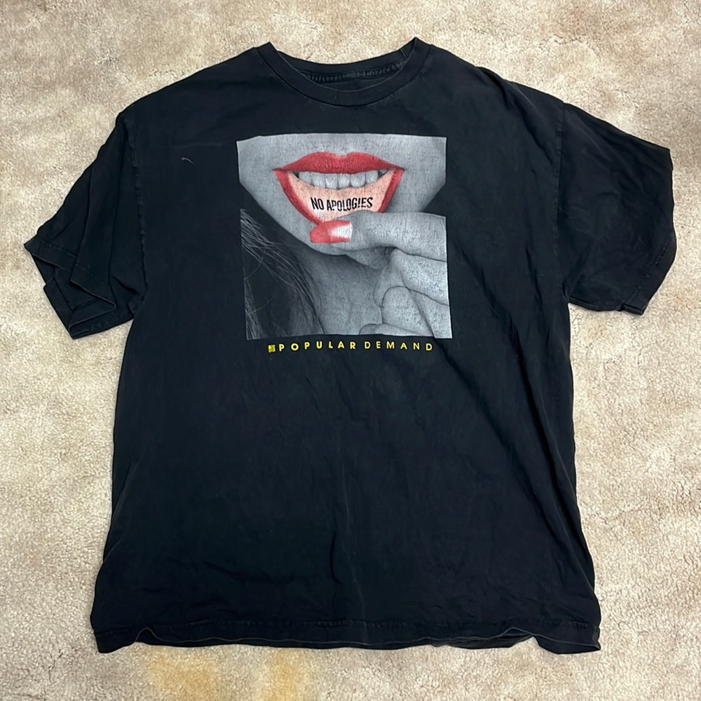 “No Apologies” T shirt